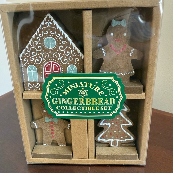Target Other - Classic Holiday Decor Wood Prop Sets Gingerbread - Target Bullseye Playground